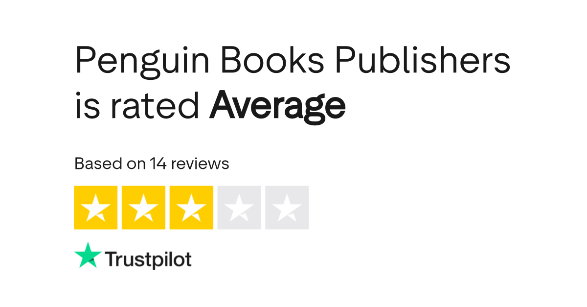 Penguin Books Publishers Reviews | Read Customer Service Reviews of ...