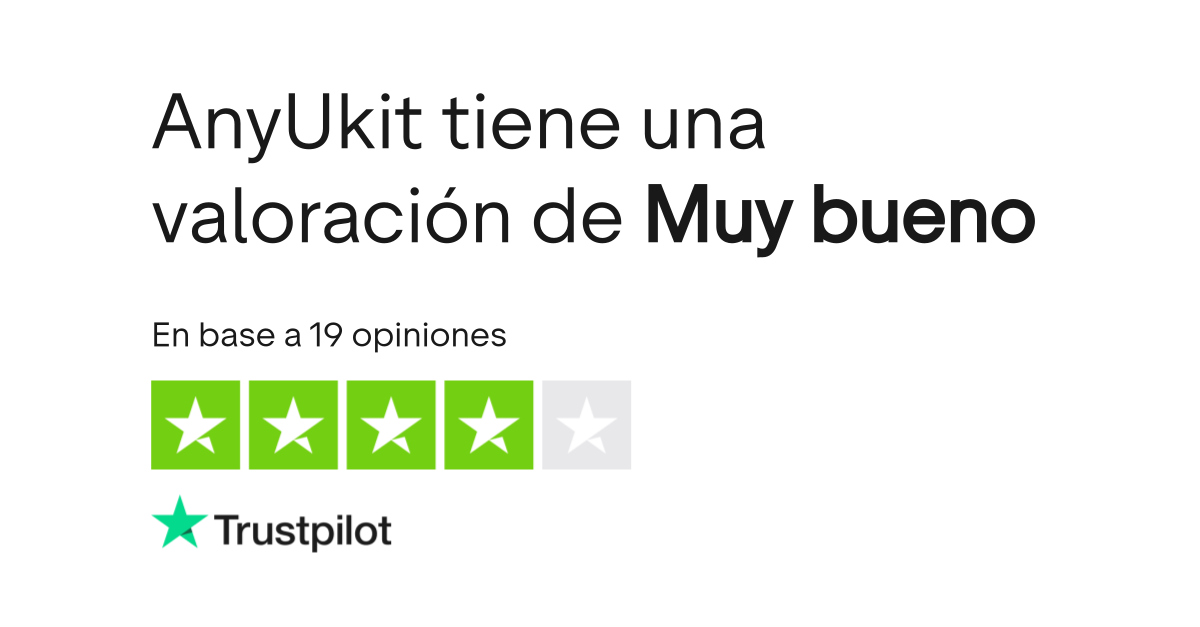 Opiniones sobre AnyUkit | Lee las opiniones sobre el servicio de ...
