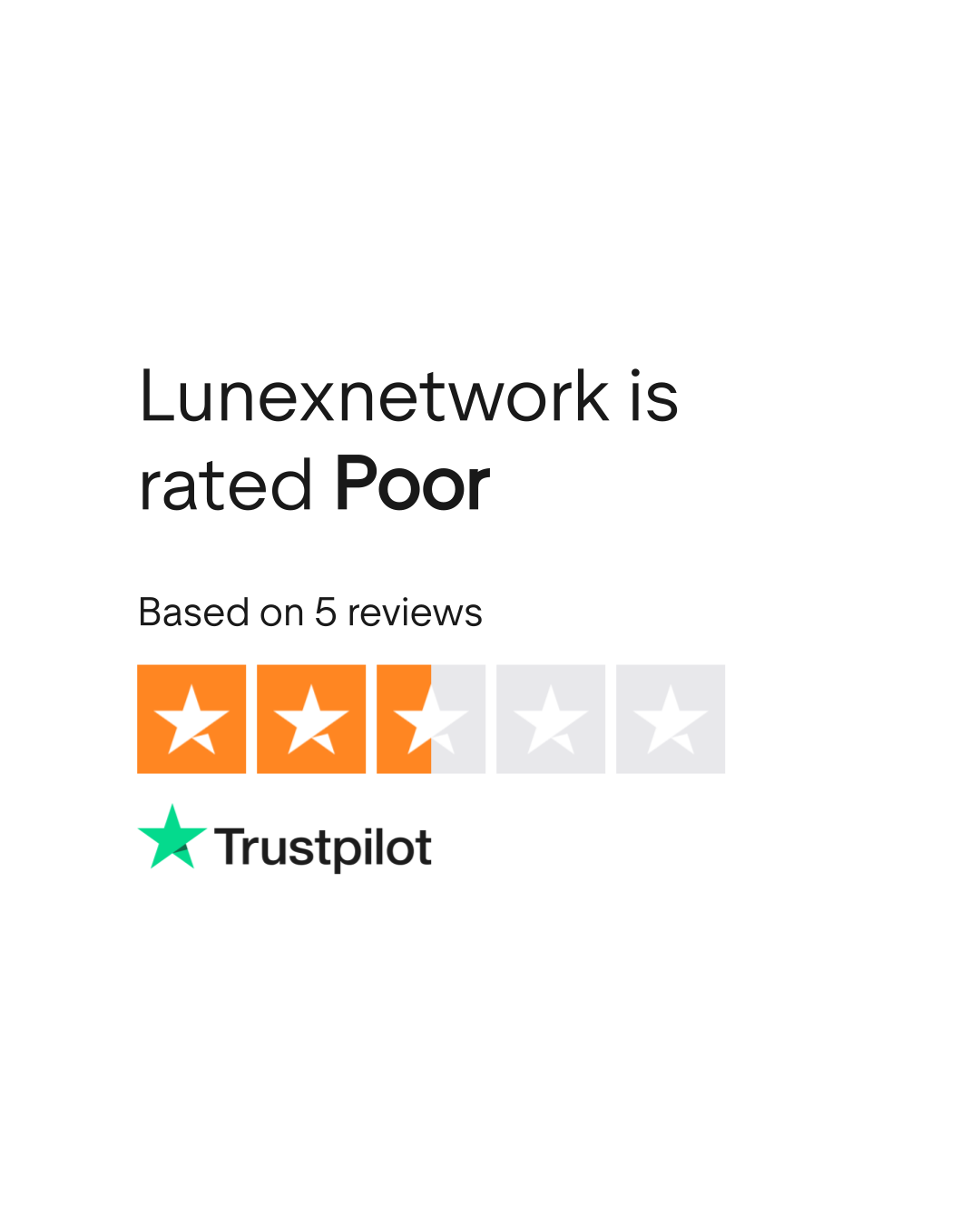 Lunexnetwork Reviews | Read Customer Service Reviews of lunexnetwork.com