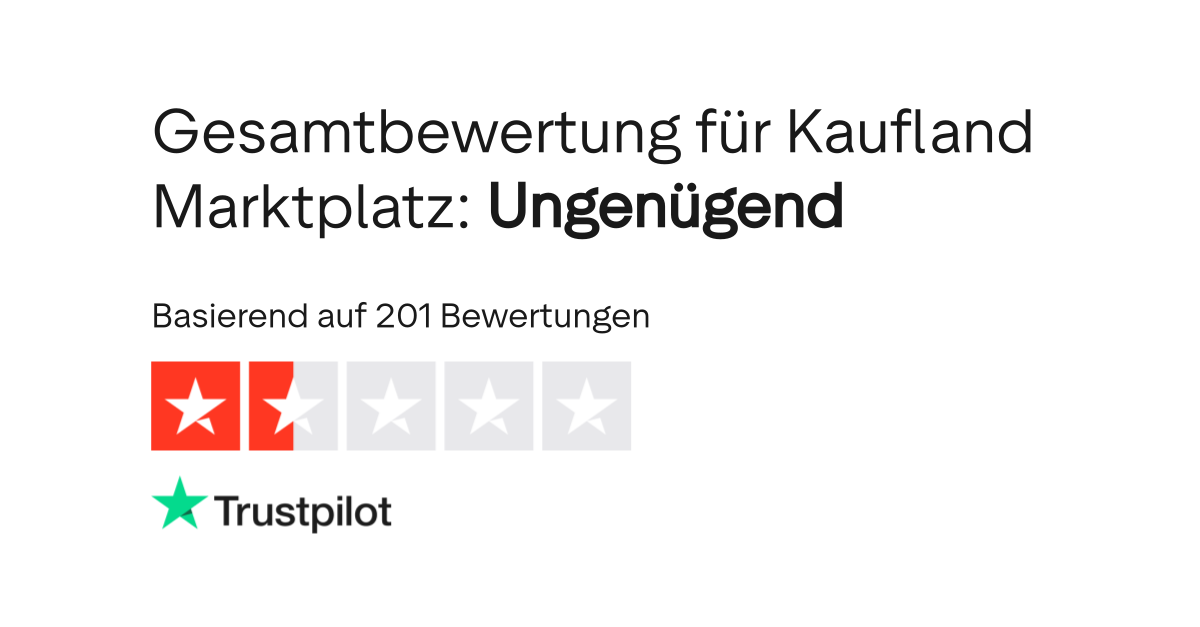 Bewertungen zu Kaufland Marktplatz Lesen Sie Kundenbewertungen zu
