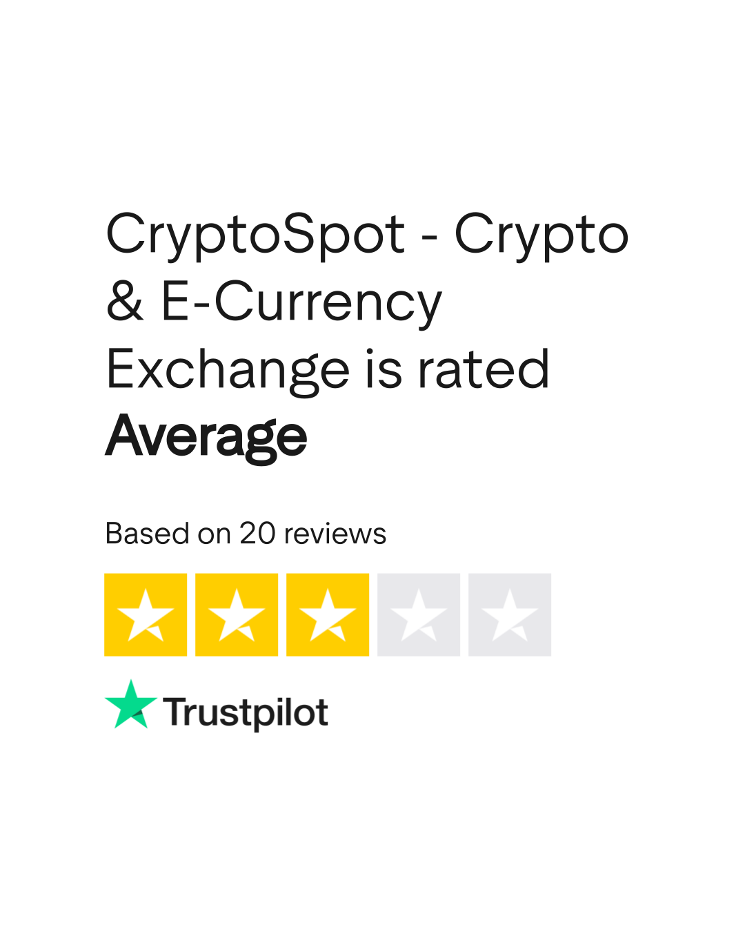 CryptoSpot - Crypto & E-Currency Exchange Reviews | Read Customer Service  Reviews of cryptospot.ae