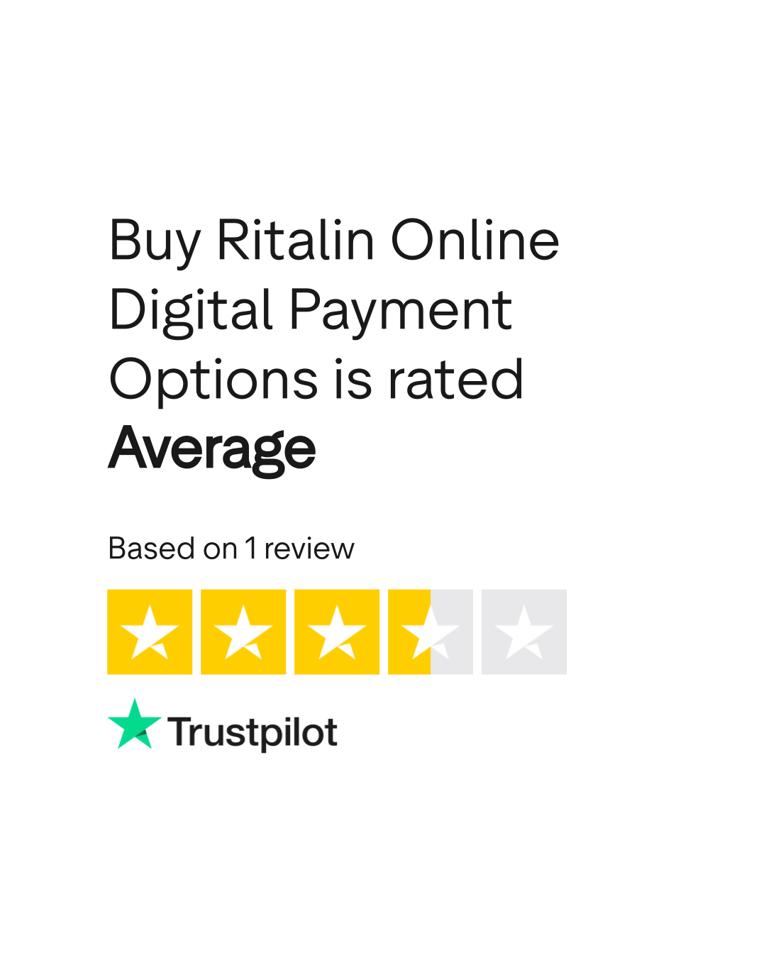 Buy Ritalin Online Digital Payment Options Reviews | Read Customer Service  Reviews of whitechemist.com