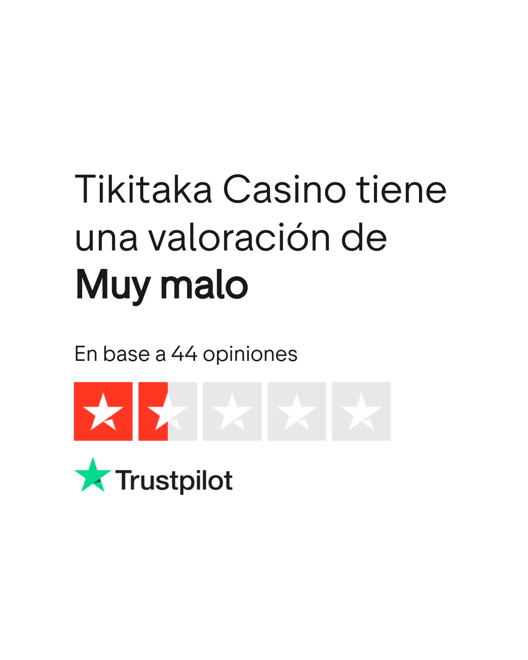 Trustpilot rating