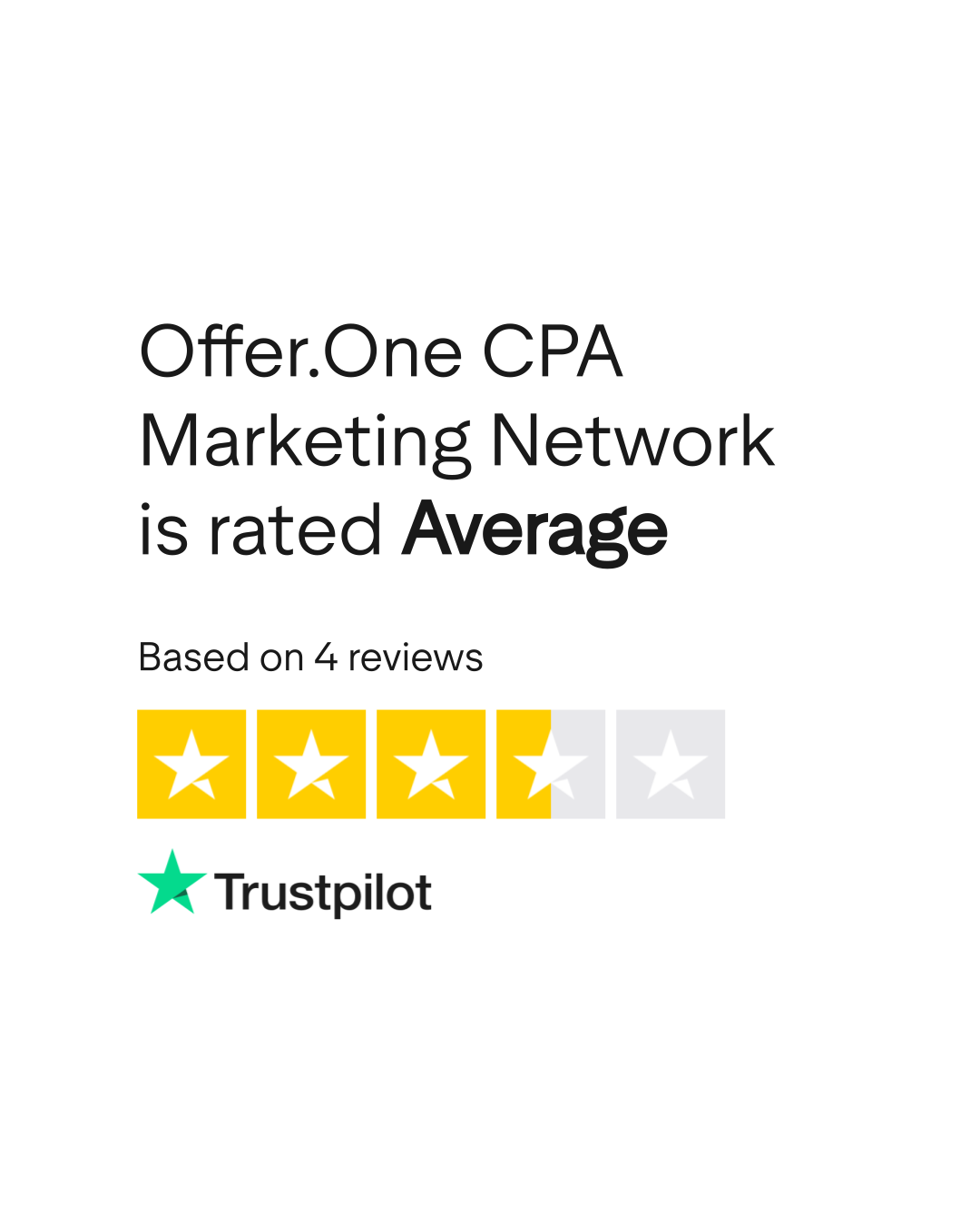 Offer.One CPA Marketing Network Reviews | Read Customer Service Reviews of  offer.one