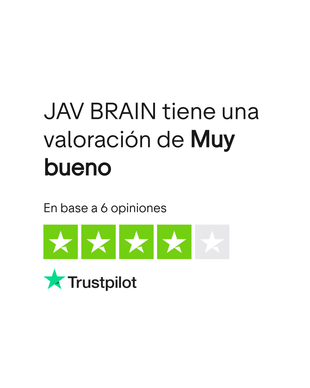 Opiniones sobre JAV BRAIN | Lee las opiniones sobre el servicio de  javbrain.com