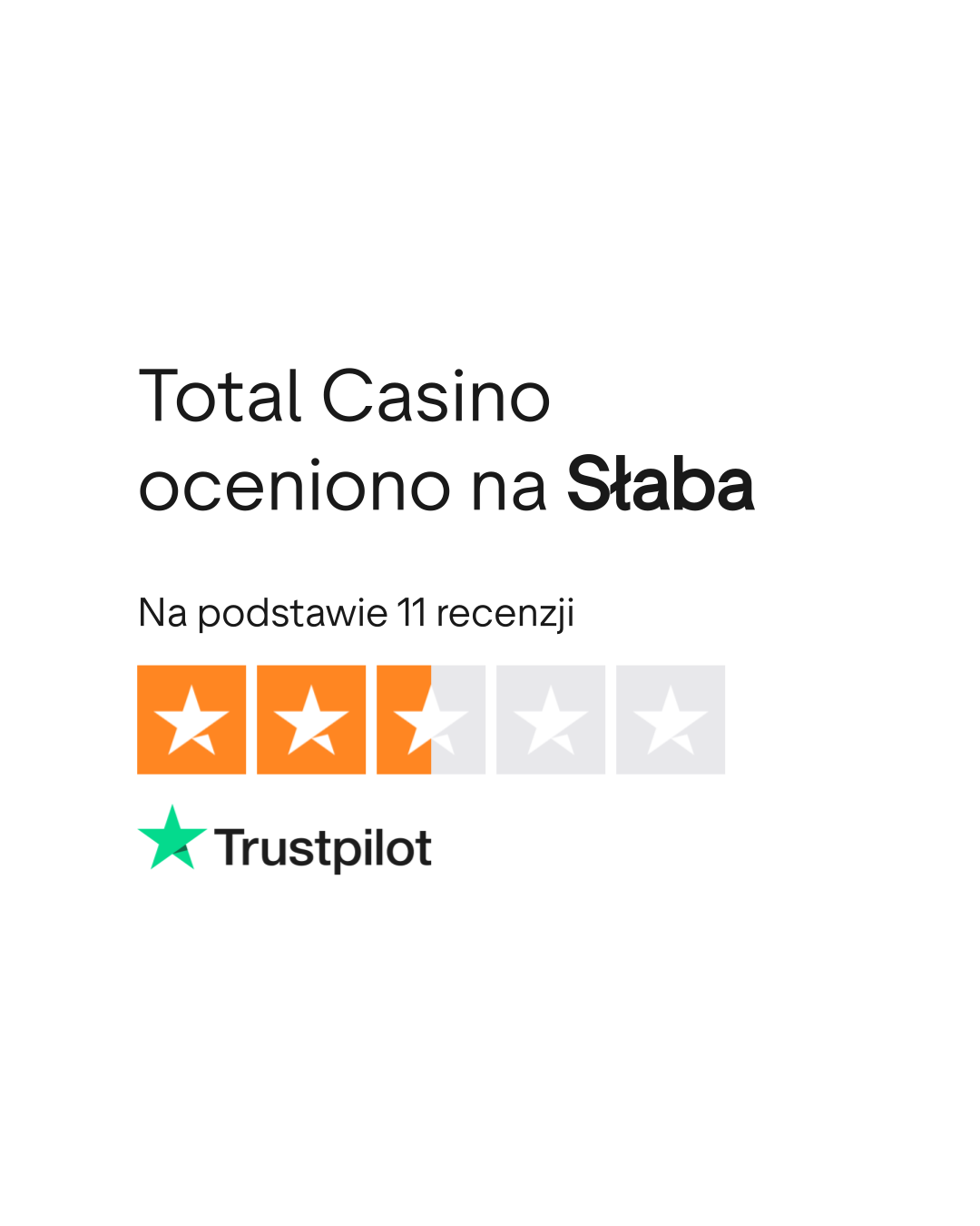 Ocena Trustpilot