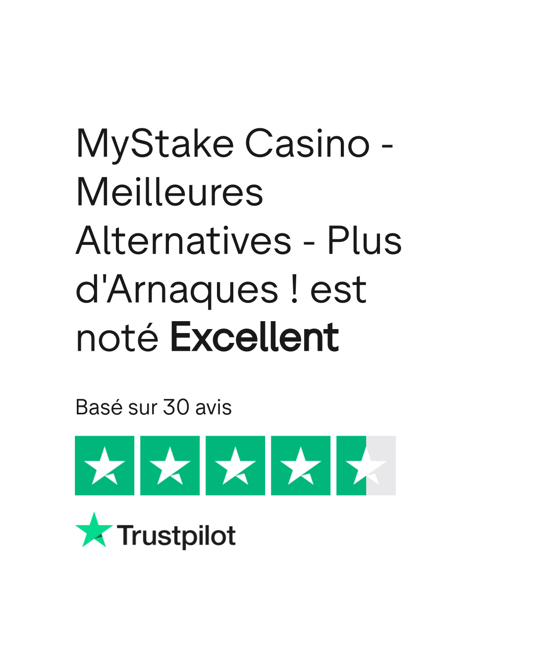 Trustpilot Avis