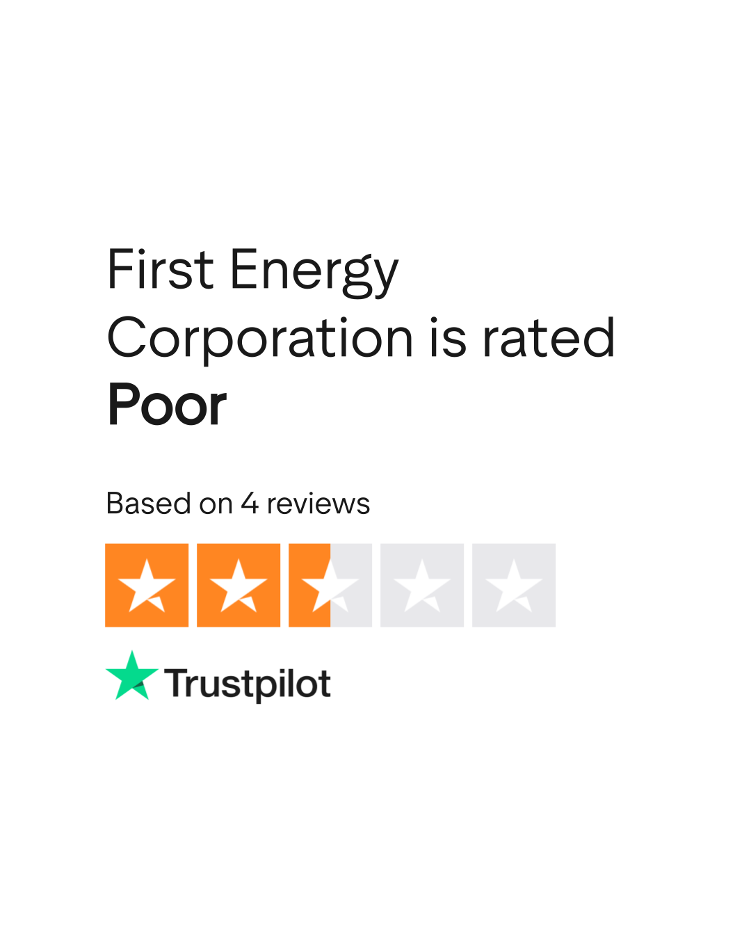 First Energy Corporation Reviews | Read Customer Service Reviews of www ...