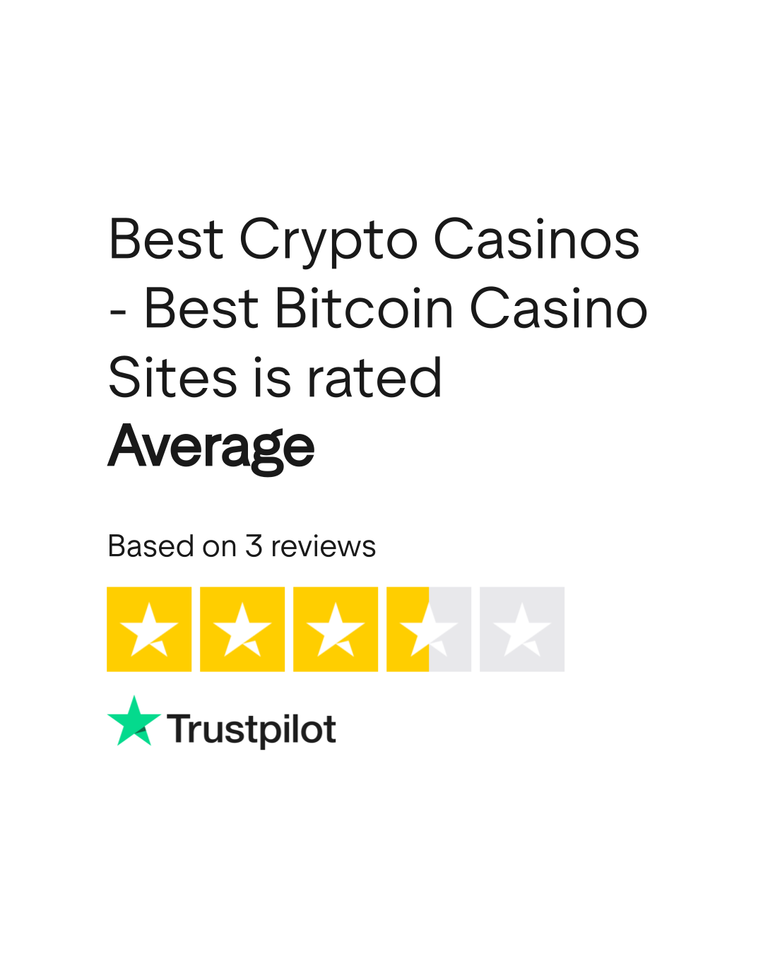 Best Crypto Casinos - Best Bitcoin Casino Sites Reviews | Read Customer  Service Reviews of cointrust.com