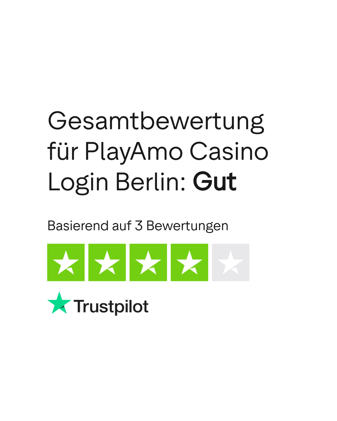 Trustpilot Rating