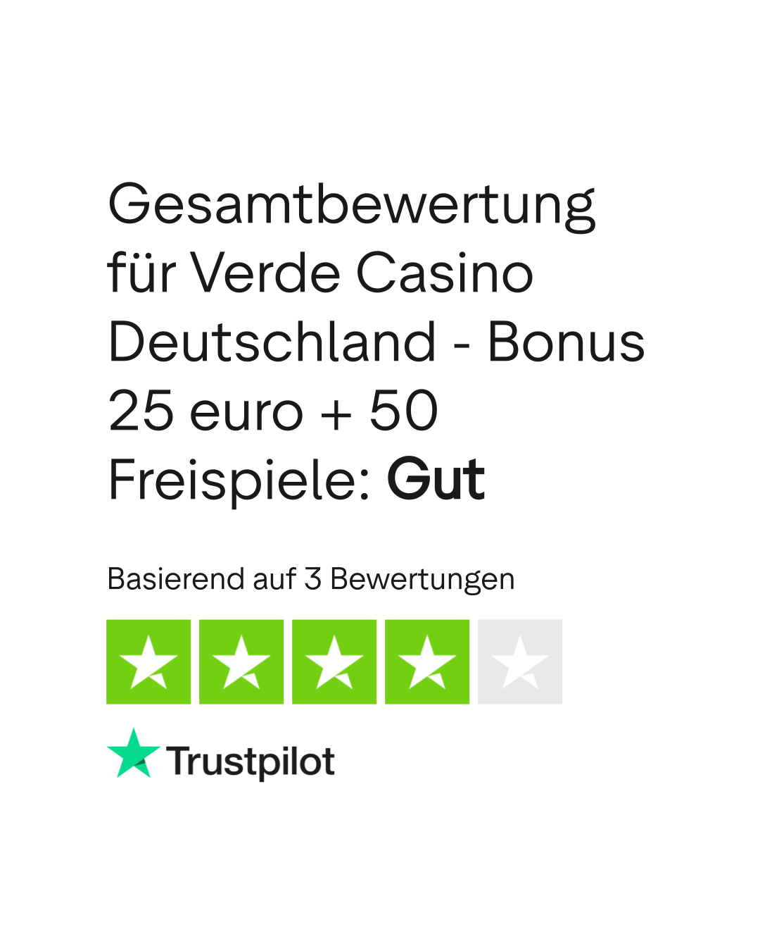 Verde Casino Rating