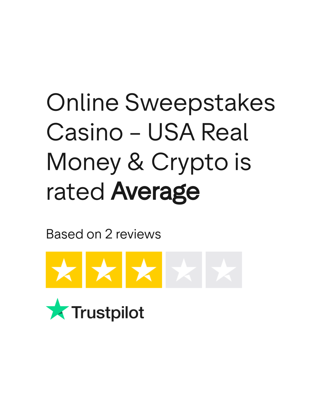 Online Sweepstakes Casino – USA Real Money & Crypto Reviews | Read Customer  Service Reviews of top100-sweepstakescasino.com