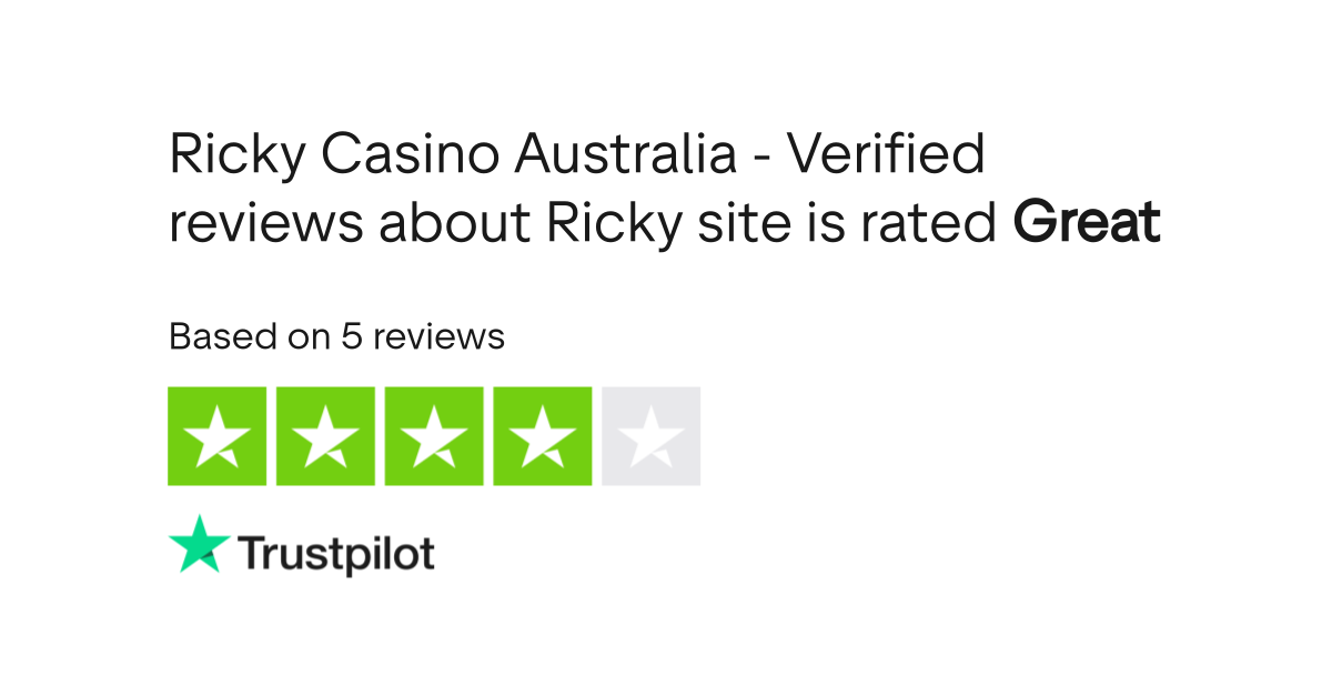 Ricky Casino Trustpilot Rating