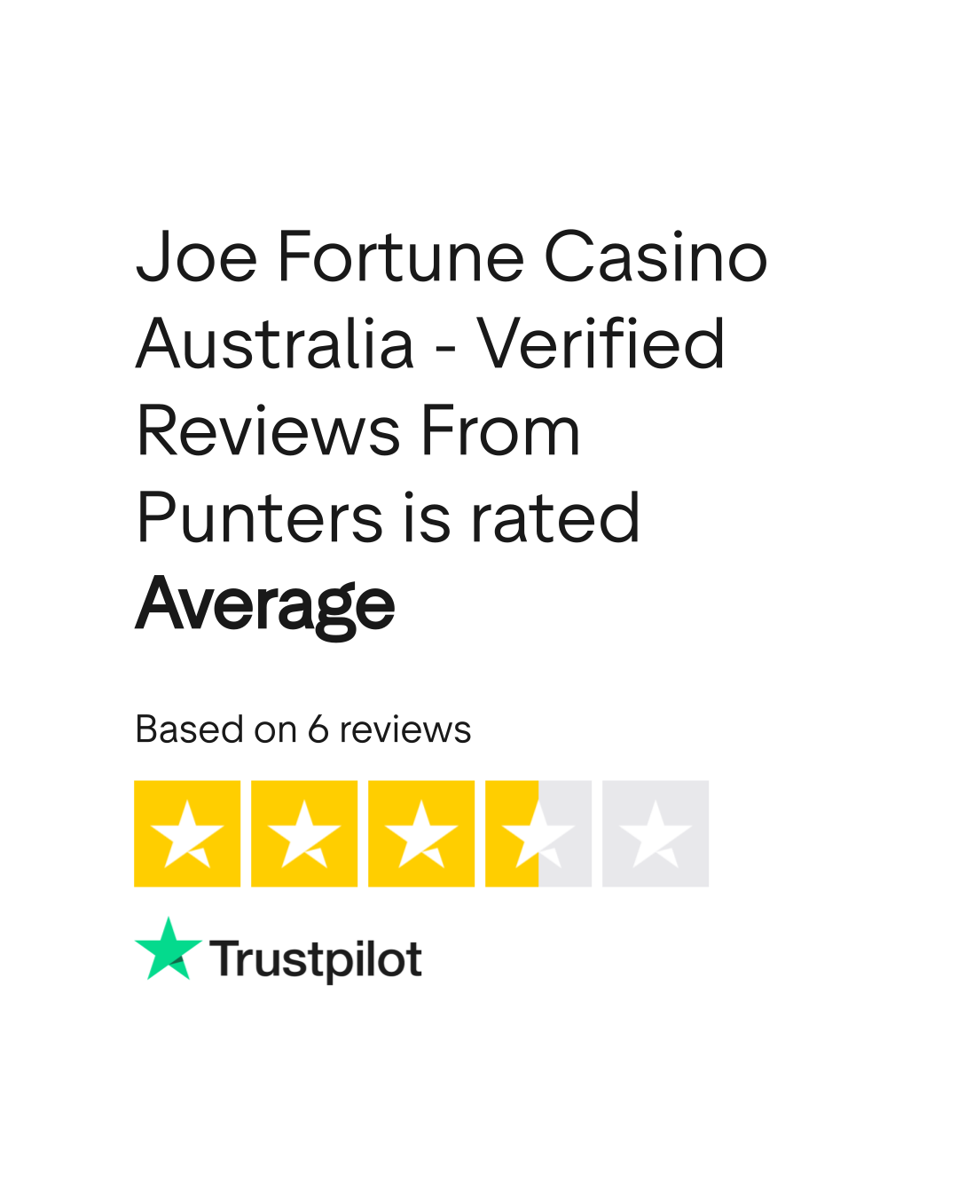 TrustPilot Rating