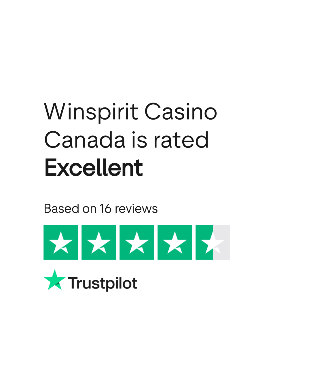 Winspirit Trustpilot-Bewertung