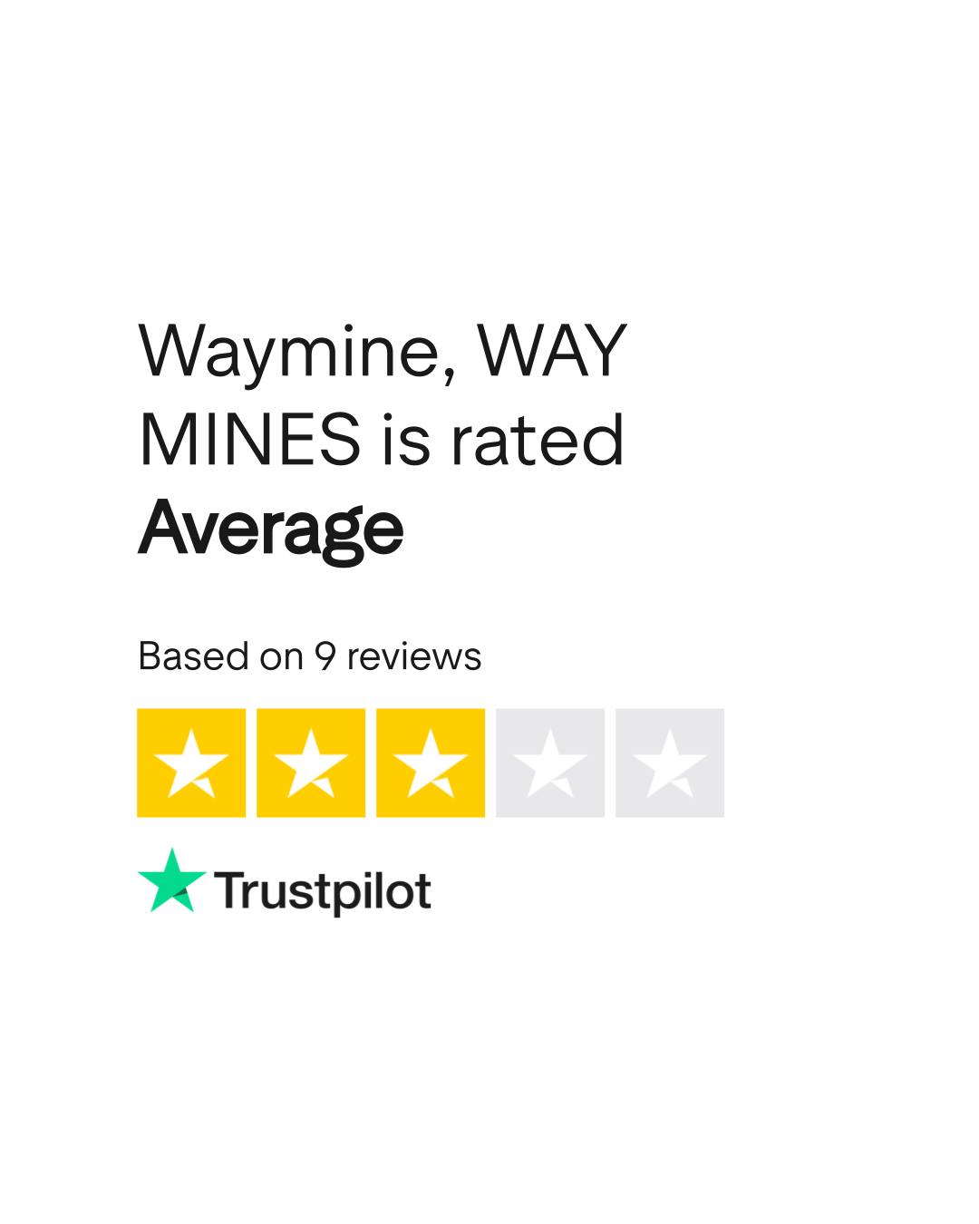 Waymine, WAY MINES Reviews | Read Customer Service Reviews of waymine.com