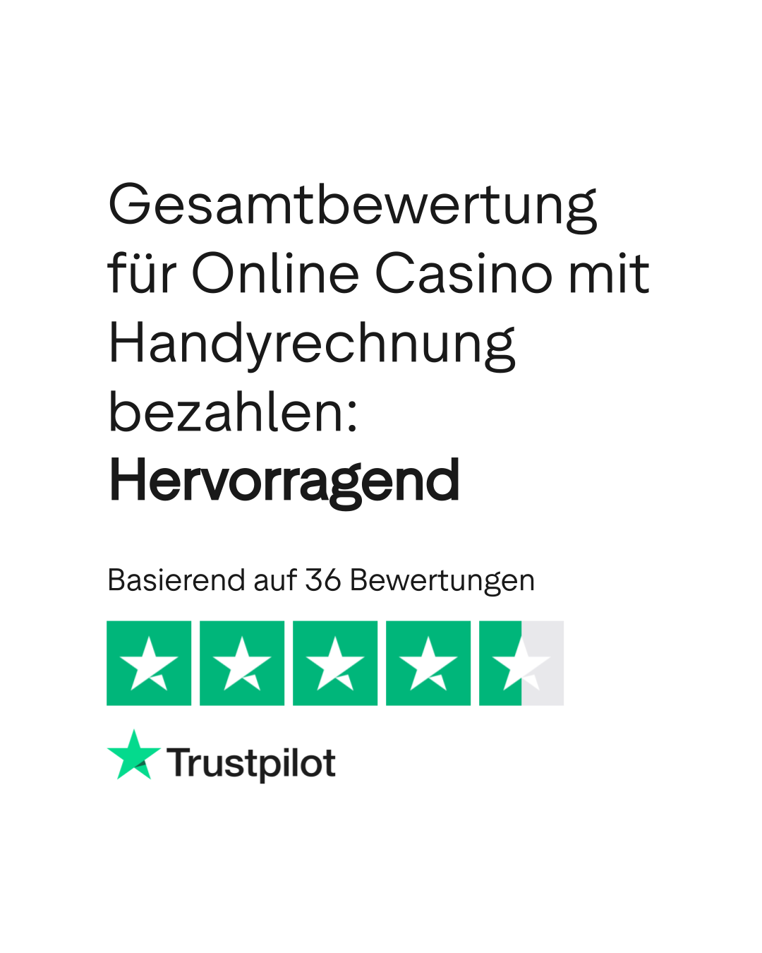 Bewertungen zu Online Casino mit Handyrechnung bezahlen | Lesen Sie  Kundenbewertungen zu ecasinos.at