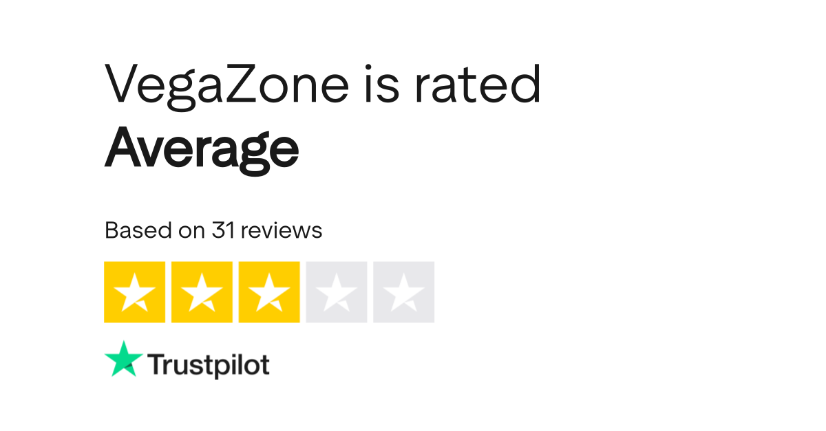 Trustpilot Rating for Vegazone AU