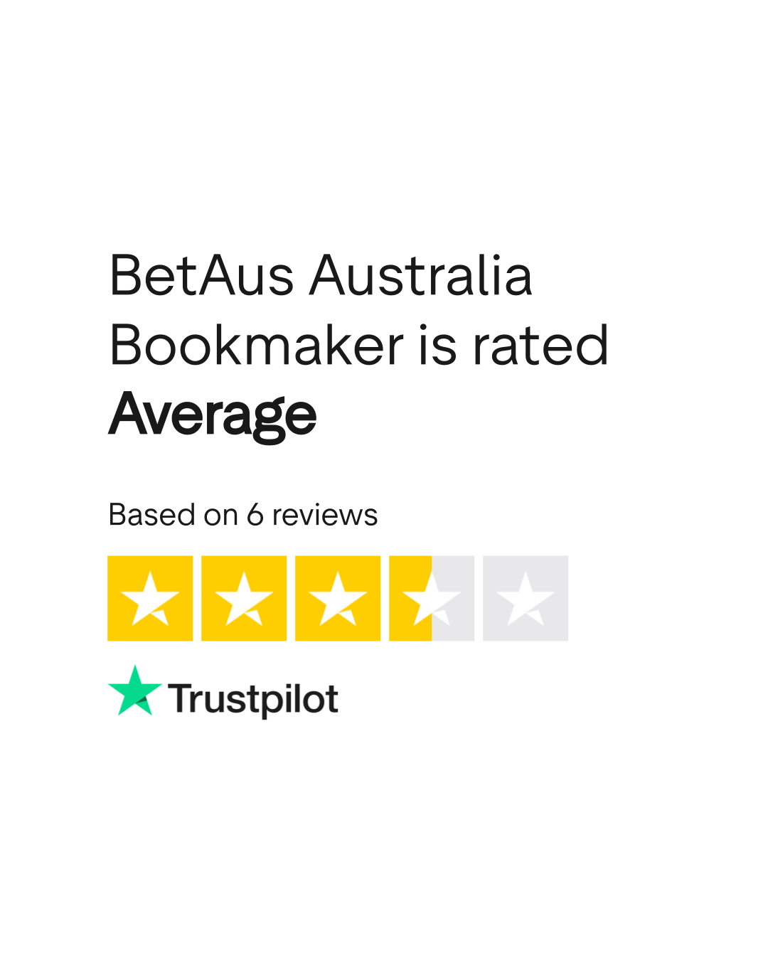 Chasebet Trustpilot Rating