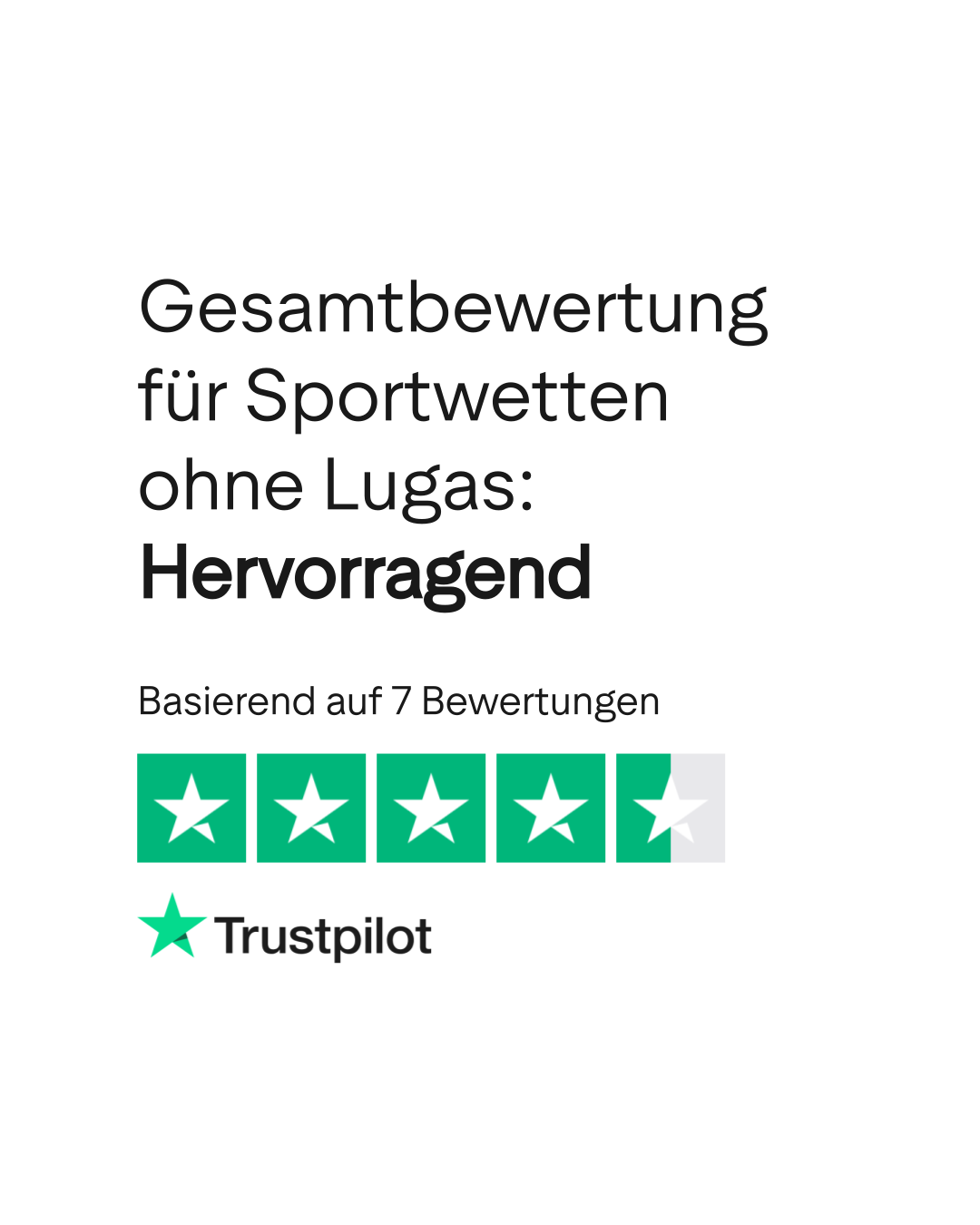 Bewertungen zu Sportwetten ohne Lugas | Lesen Sie Kundenbewertungen zu  sportwettenohnelugas.org