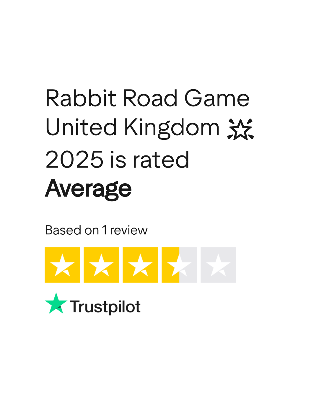 Trustpilot Rating