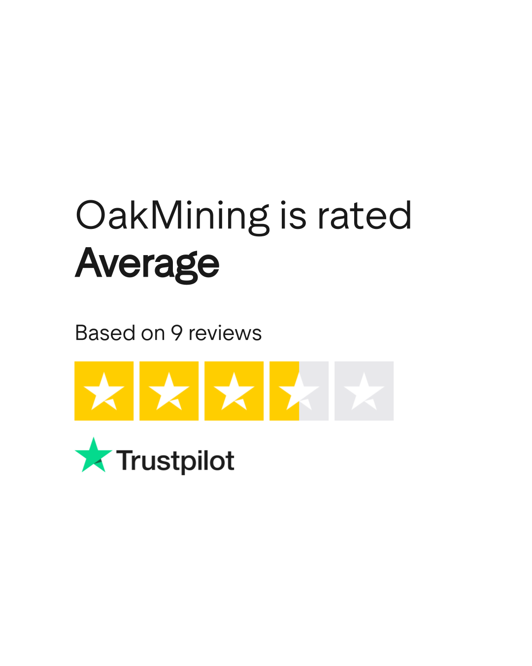 OakMining Reviews | Read Customer Service Reviews of oakmining.com