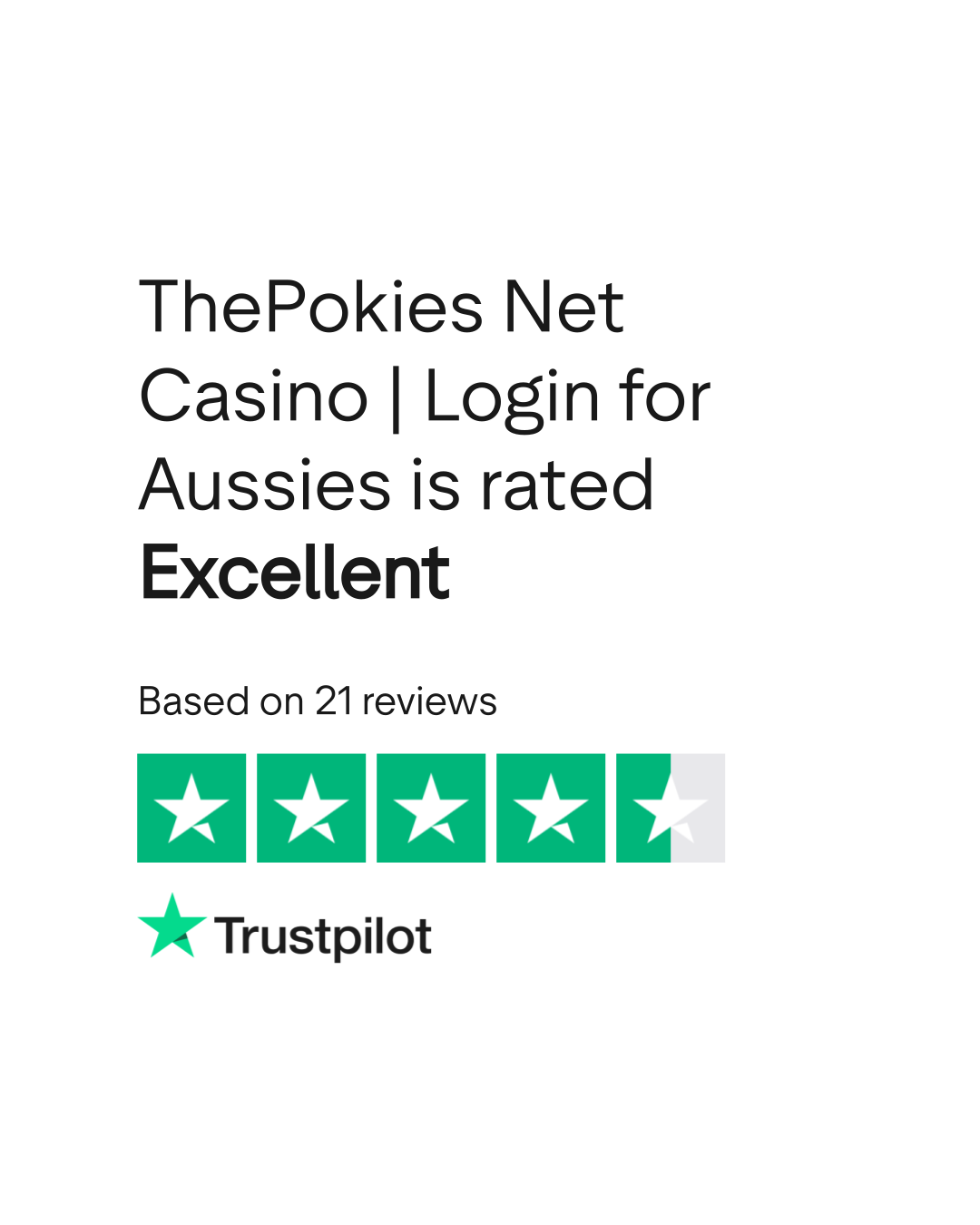 Trustpilot Rating