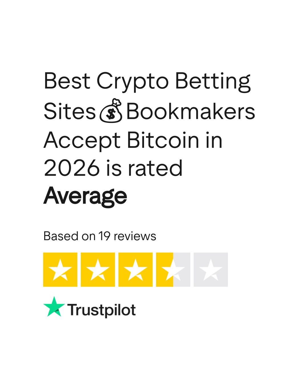 Best Crypto Betting Sites 💰Bookmakers Accept Crypto in 2026 Reviews | Read  Customer Service Reviews of cryptobettingsitesie.com