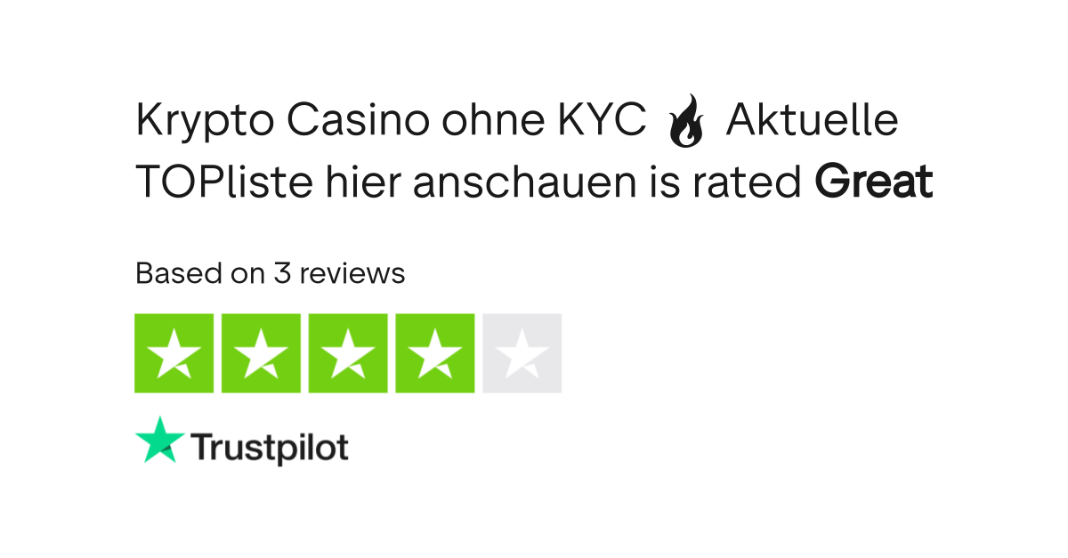 Trustpilot vurdering for Verde Casino