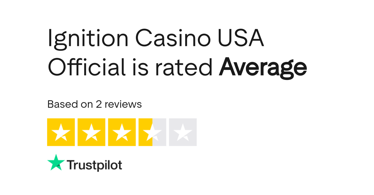 Trustpilot Rating for Ignition Casino
