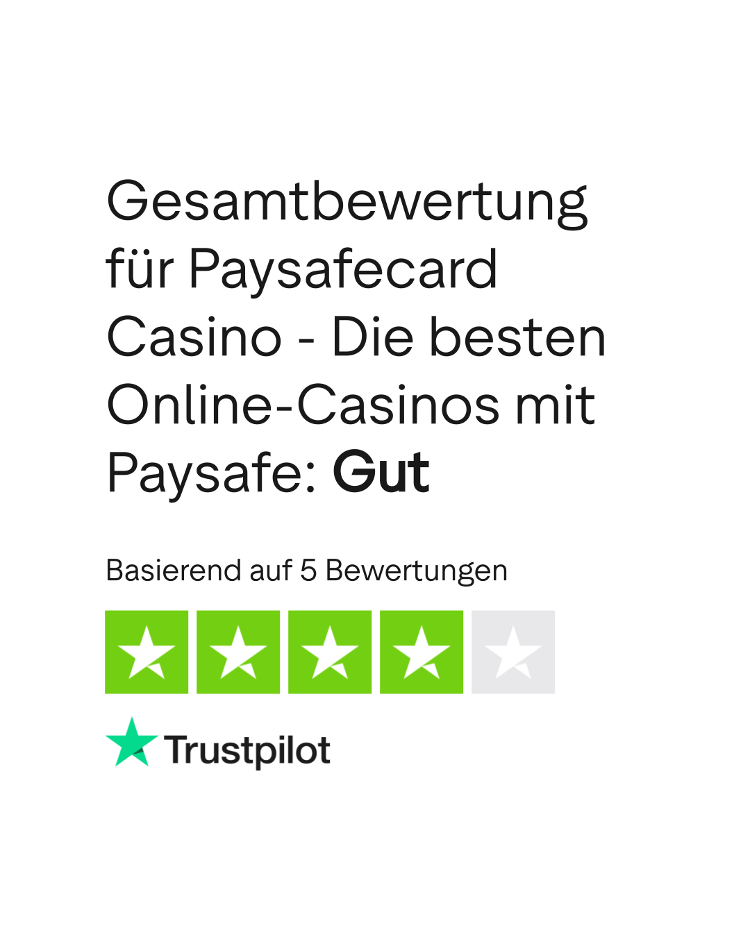 Bewertungen zu Paysafecard Casino - Die besten Online-Casinos mit Paysafe |  Lesen Sie Kundenbewertungen zu paysafecardcasinos.org