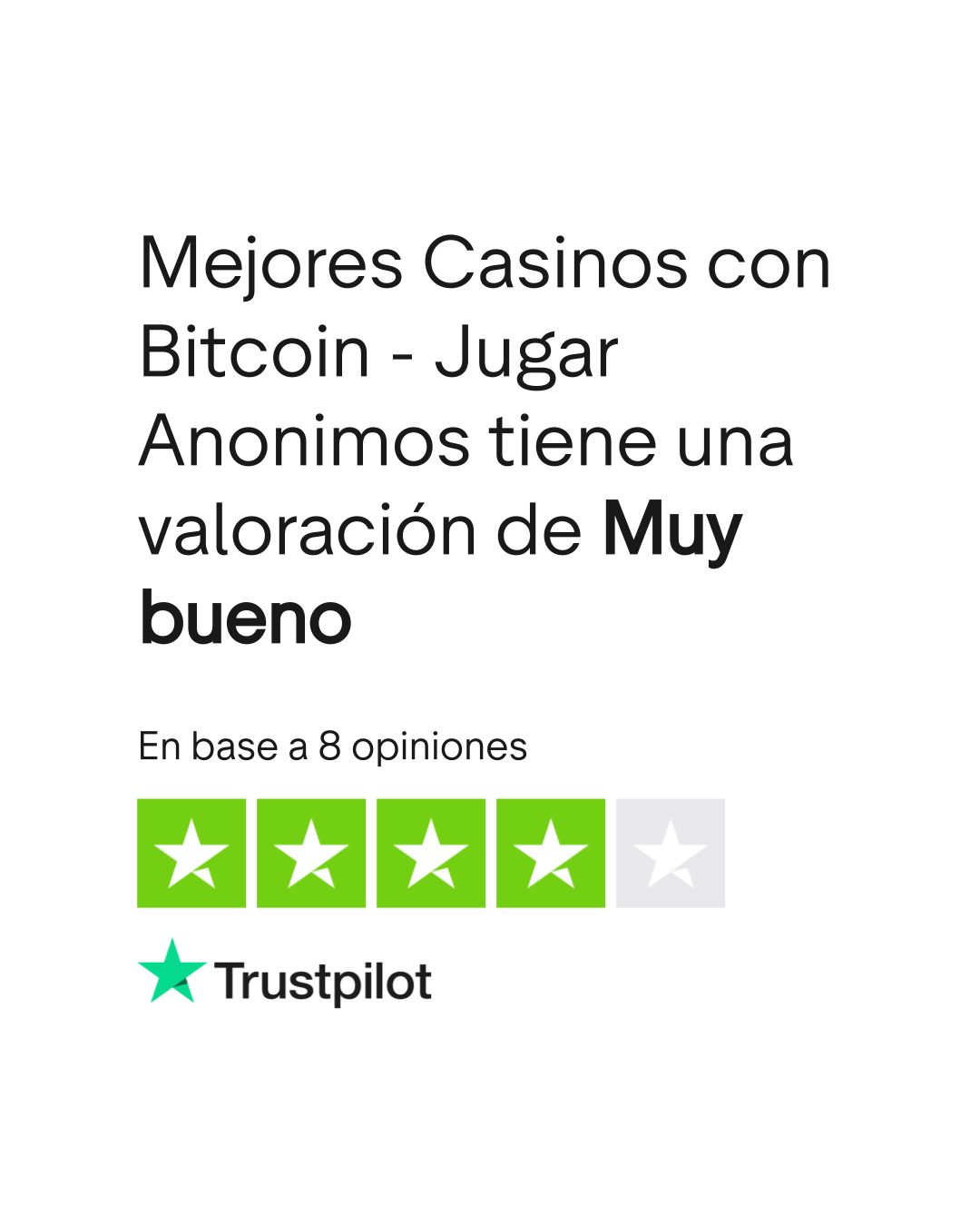 Opiniones sobre Mejores Casinos con Bitcoin - Jugar Anonimos | Lee las  opiniones sobre el servicio de casinos-con-bitcoin.com