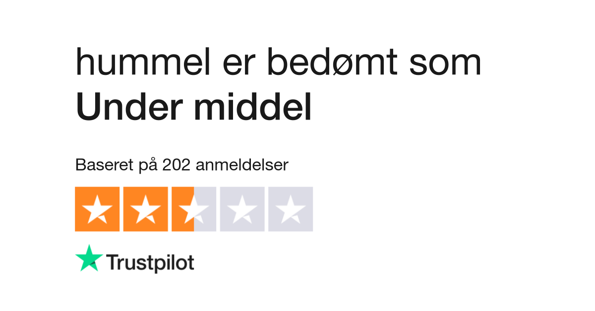 Anmeldelser af hummel | Læs anmeldelser af www.hummel.dk
