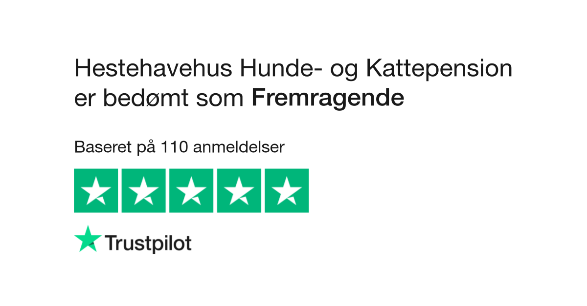Mekanisk logo Helt vildt Anmeldelser af Hestehavehus Hunde- og Kattepension | Læs kundernes  anmeldelser af hestehavehus.dk