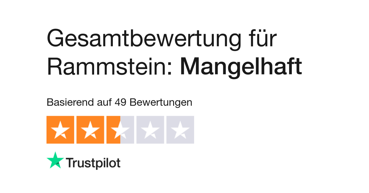 Bewertungen zu Rammstein  Lesen Sie Kundenbewertungen zu www.rammstein.de