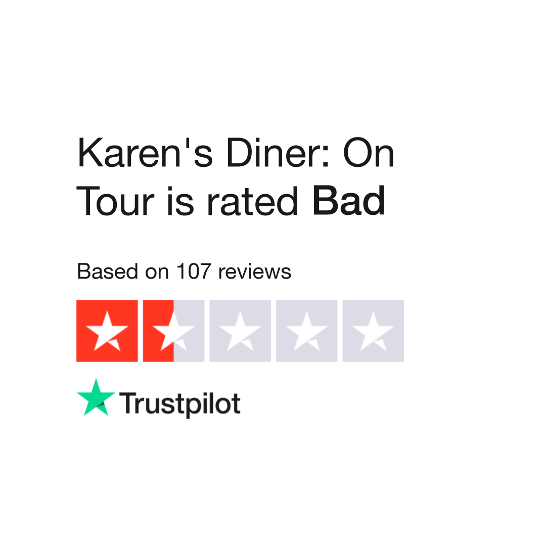 karen's diner on tour reviews