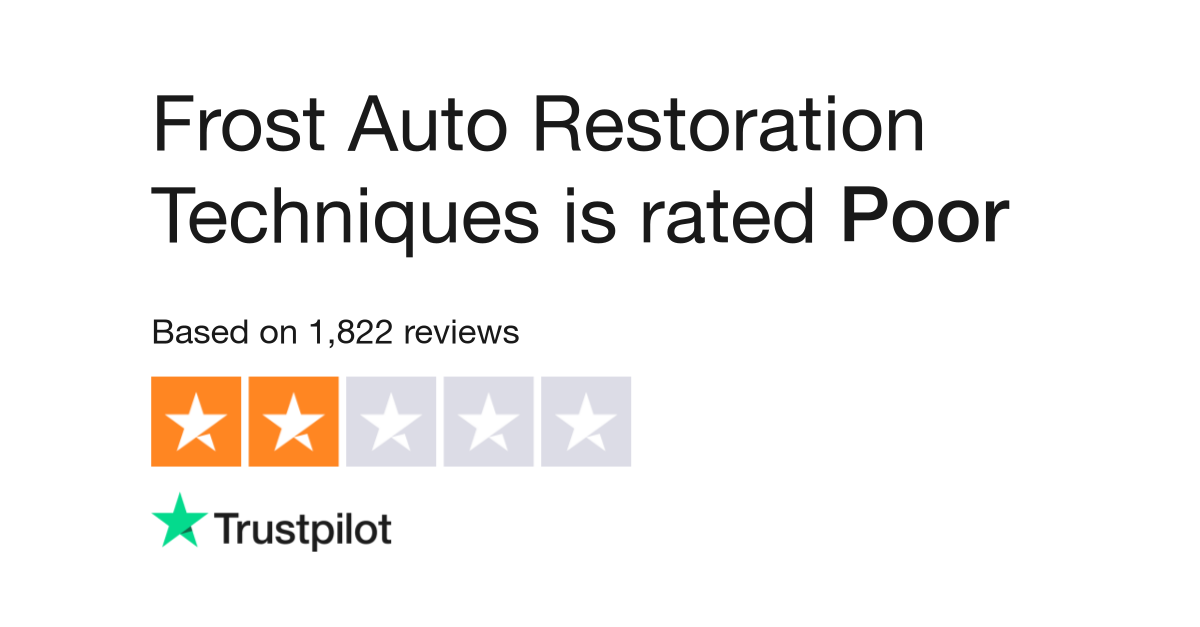 Rust Removers - Frost Auto Restoration Techniques