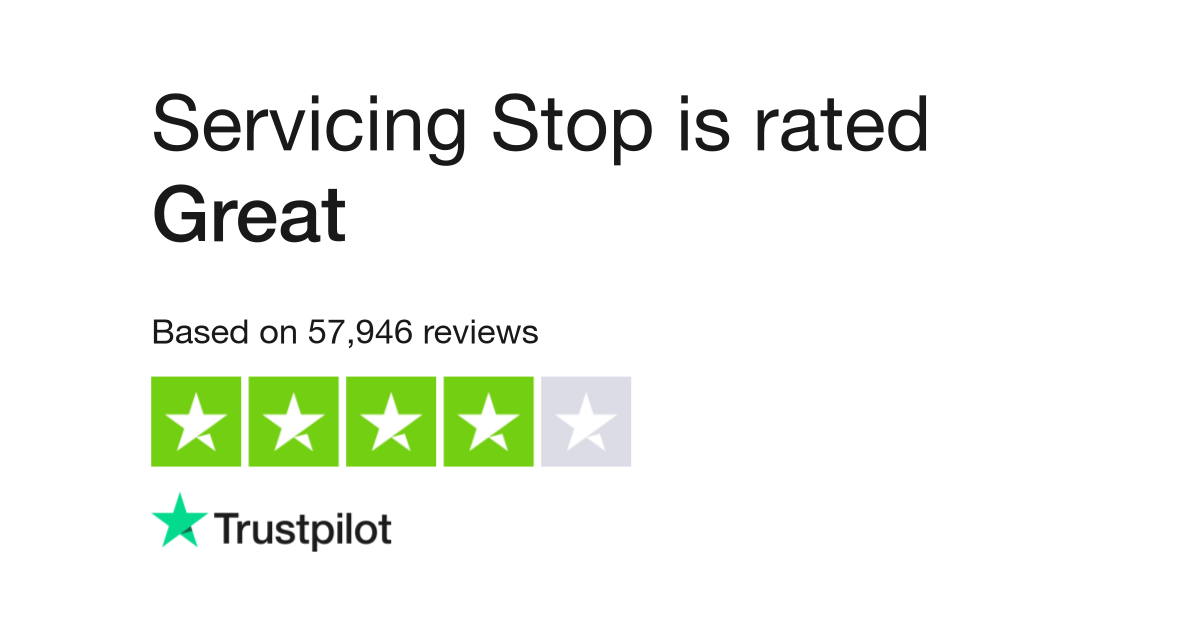Servicing Stop Reviews Read Customer, What Garages Do Servicing Stop Use