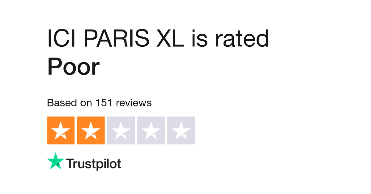 Geheugen persoonlijkheid reptielen ICI PARIS XL Reviews | Read Customer Service Reviews of iciparisxl.be