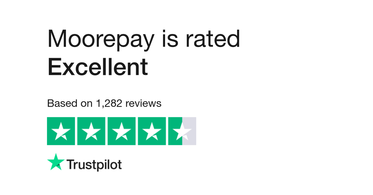 Read Customer Service Reviews of www.moorepay.co.uk