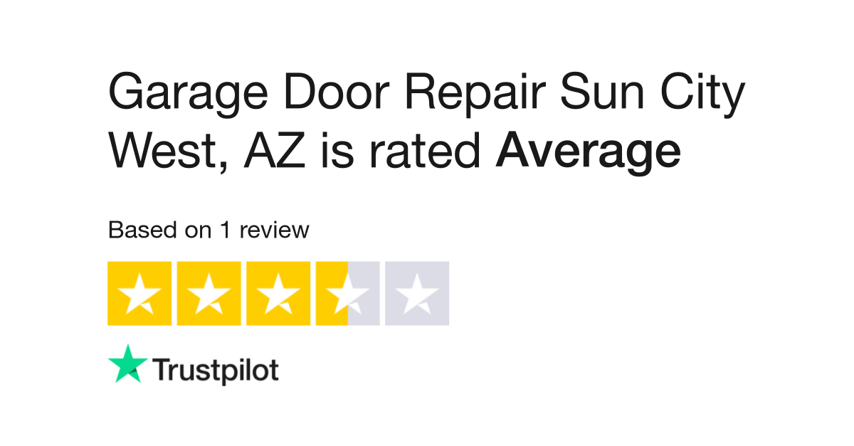 Garage Door Repair Sun City West Az, Sun City Garage Doors Reviews