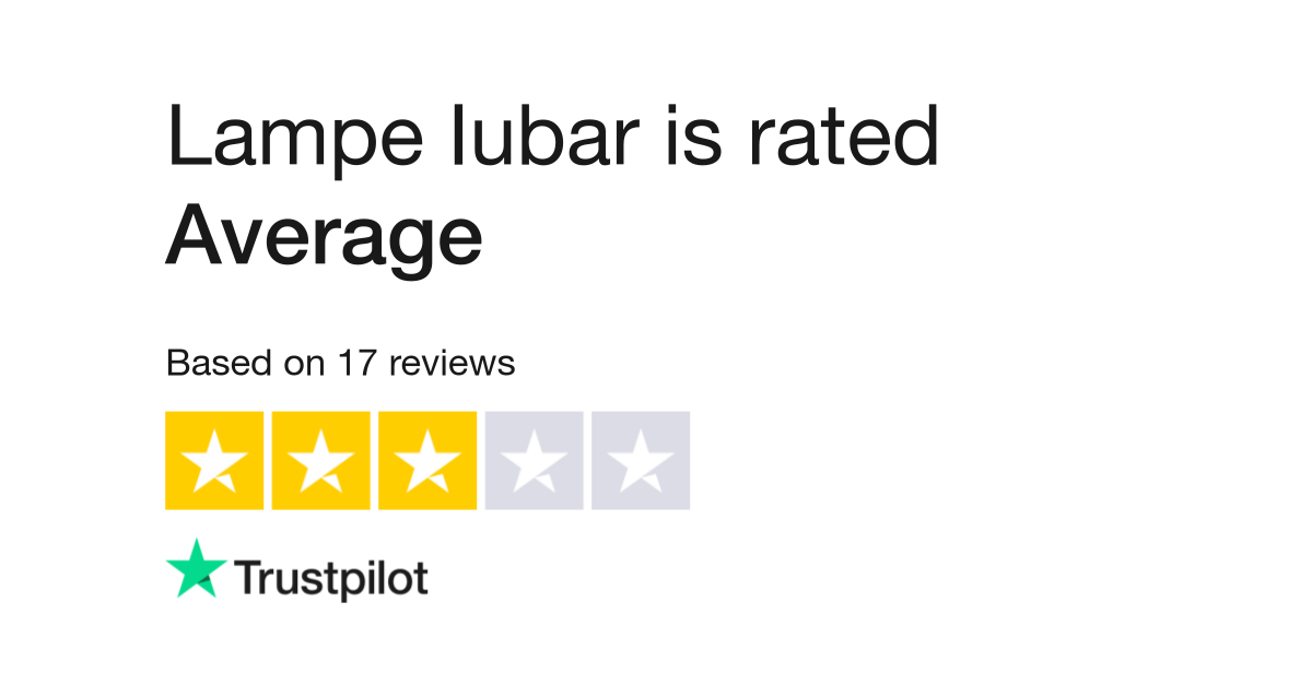 Lampe Iubar Reviews Read Customer, Lampe Company Reviews