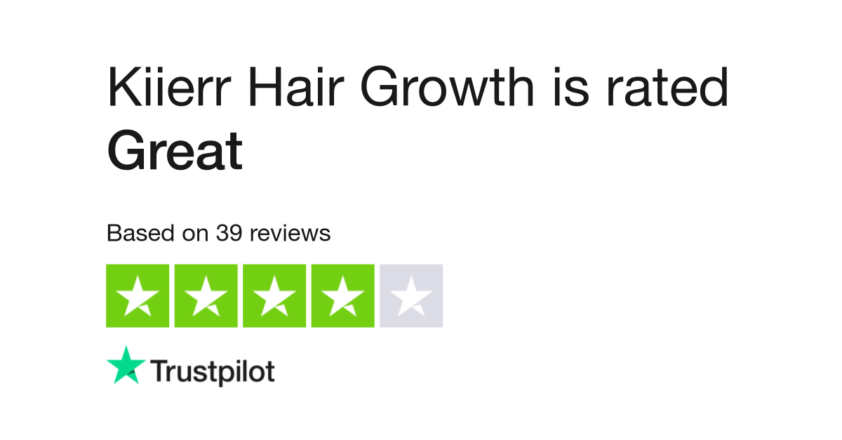 Kiierr Hair Growth Reviews | Read Customer Service Reviews of 