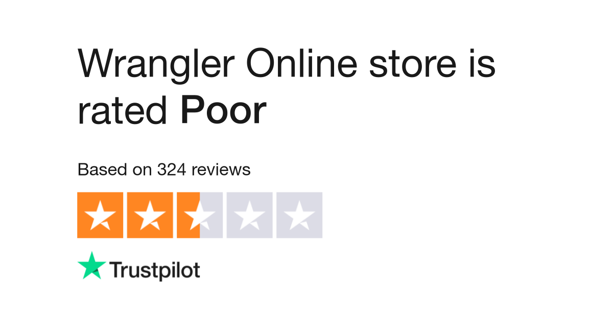 Wrangler Online store Reviews | Read Customer Service Reviews of   | 3 of 6