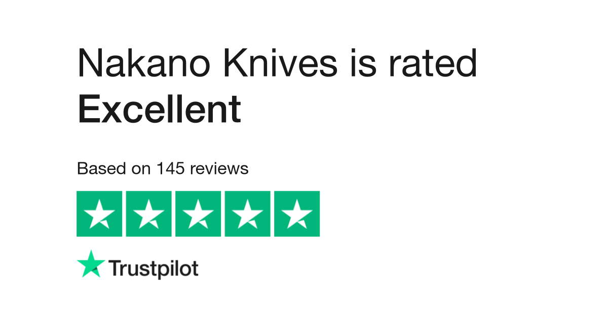 Nakano Knives Reviews  Read Customer Service Reviews of nakano