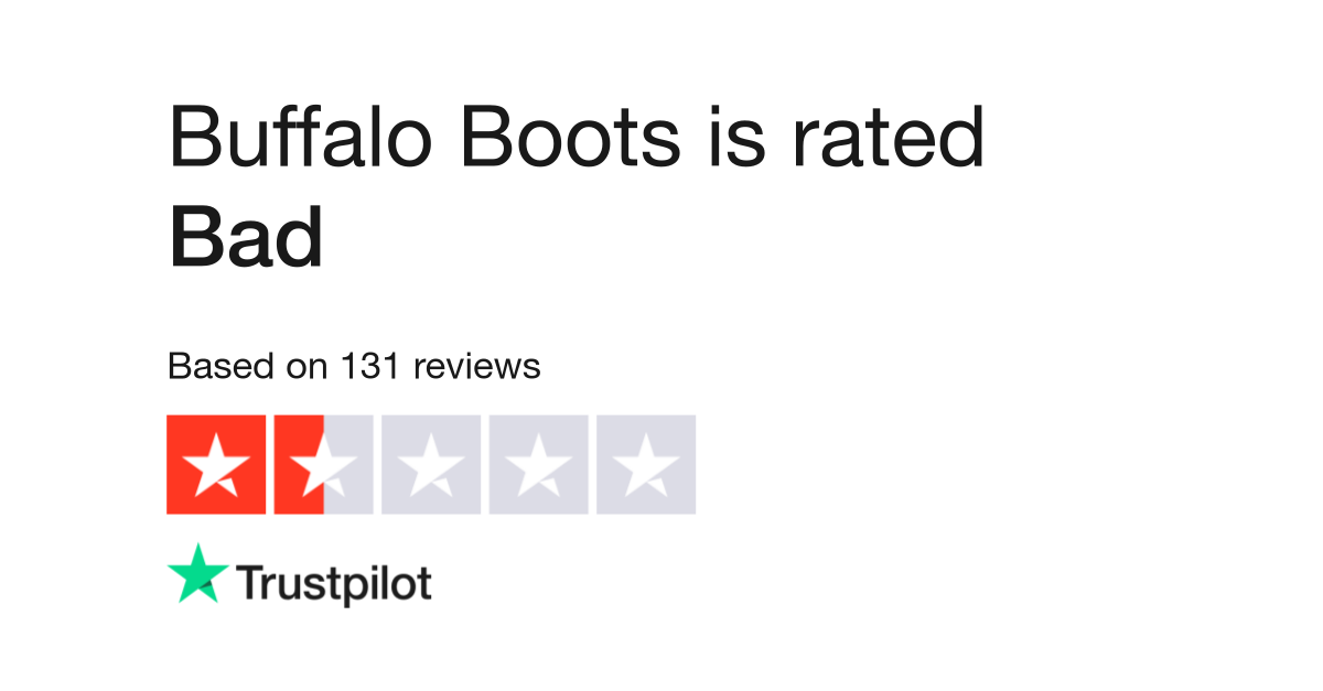 Buffalo Boots | Read Customer Service Reviews of buffalo-boots.com
