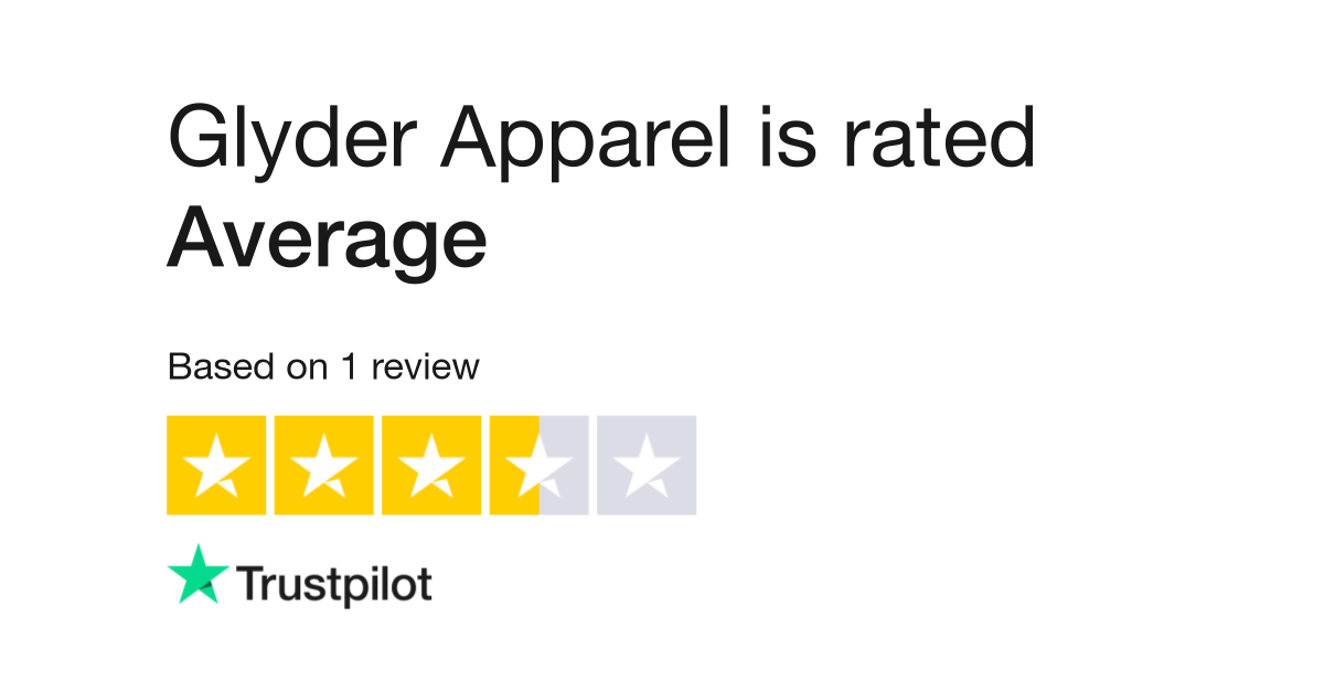 Glyder Apparel Reviews  Read Customer Service Reviews of glyderapparel.com