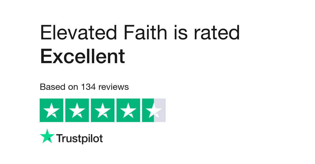 Elevated Faith Reviews, Read Customer Service Reviews of elevatedfaith.com