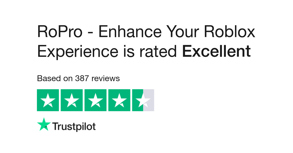 RoPro - Enhance Your Roblox Experience Reviews, Read Customer Service  Reviews of ropro.io