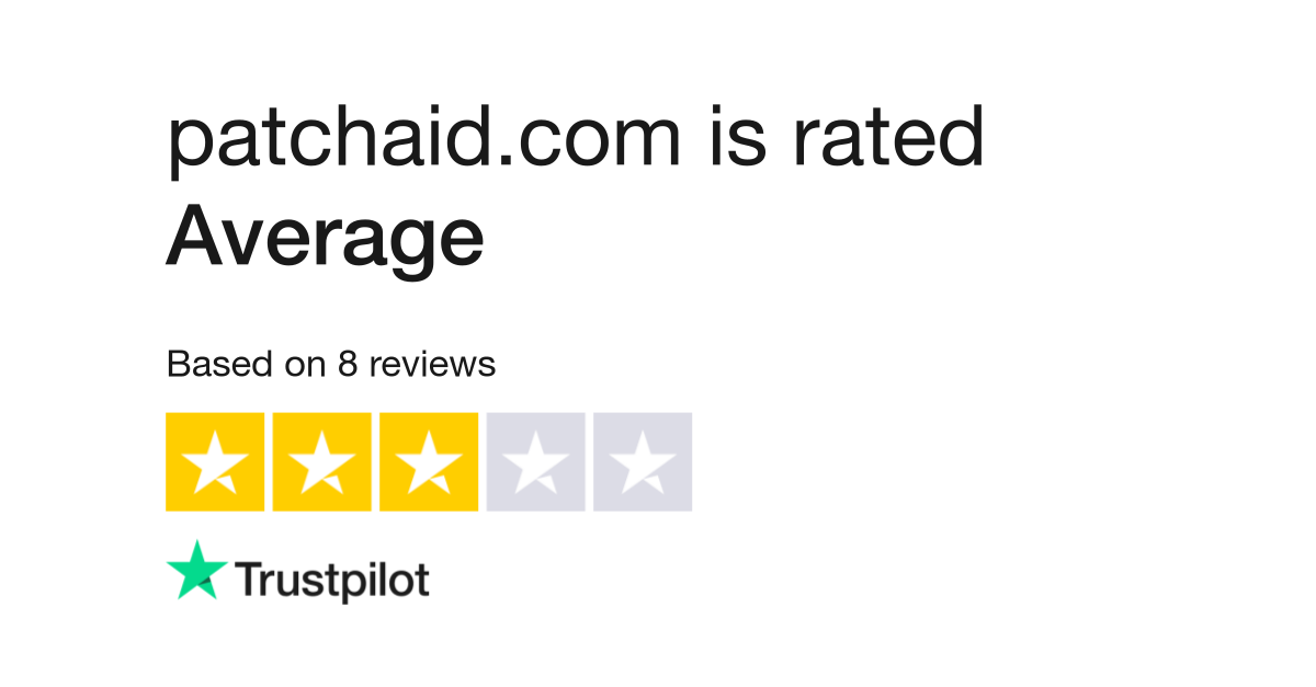 patchaid.com Reviews  Read Customer Service Reviews of patchaid.com